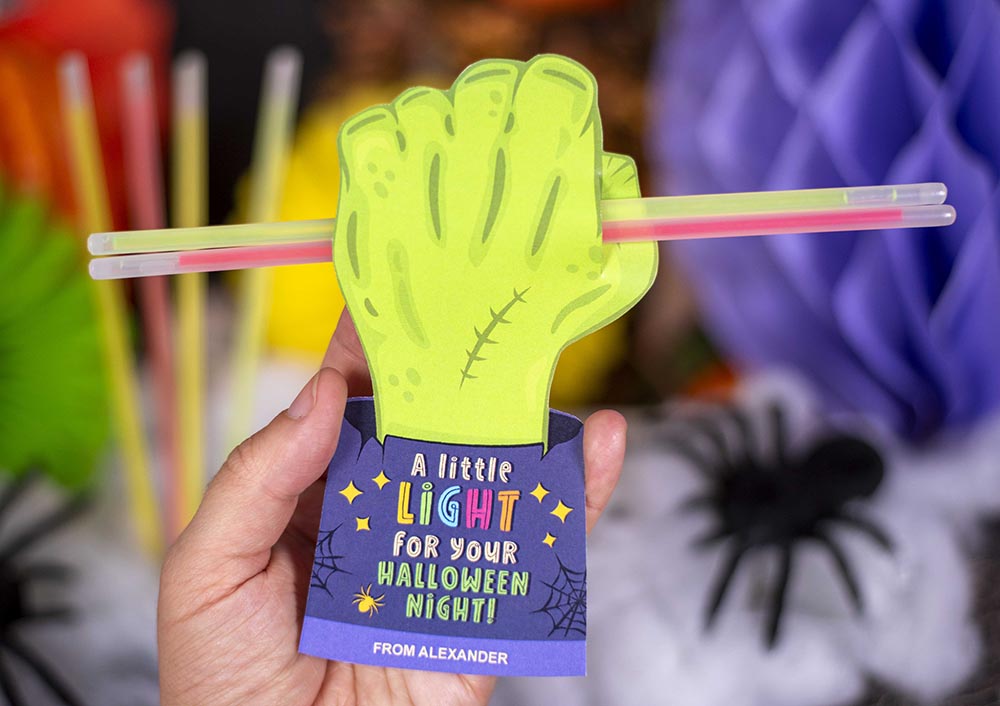 glow stick holders great for Halloween gift